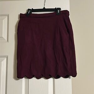 Skies are blue corduroy skirt